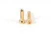 VR-5802 - Vampire Racing High Current 4mm Gold Plug Male 18mm