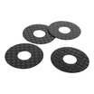 1UP-10404 1up Racing Carbon Fiber Body Hole Protectors 1/8 Onroad for 7-8mm Posts (4pcs)