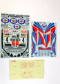 309494036 Tamiya Decal Sheet 1/10 Martini Lancia