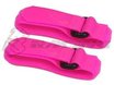 3RAC-BB03/FP 3Racing Short Battery Straps (20cm) - Neon Pink