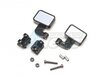 4ASS-PA077BK TRASPED L & R Rearview Mirror Set Black for HG-P415