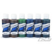 6323-07 PROLINE RC BODY PAINT CANDY COLOUR SET (RED/YELL/GRE/BLUE/VIO/TURQ)