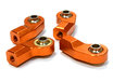 ALU ABGEWINKELTES KUGELENDE (4) 3MM GRÖSSE FÜR 1/10 GRÖSSE FAHRZEUG C26356ORANGE C27398