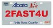 ATees Realistic Alberta Licence Plate (2FAST4U) For RC Cars - ATG10306