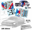 BMW M3 E30 (360mm) LEXAN KLAR - TEAM C