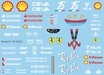 BRPD1363 Ferrari F1-75 Formula 1 (2022) Decal Sheet (1/10 F1)