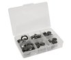 Boom Racing High Performance Full Ball Bearings Set Rubber Sealed (15 Totals) for X-Rider Cx3-II - CIIBBZ