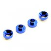 CENTRO ALUMINIUM SERVO MOUNT COLLARS (4) - BLUE - C0630BL