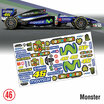 F1 Sticker Moster