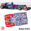 F1 Sticker Redbull STR12