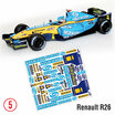 F1 Sticker Rnault R26