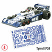 F1 Sticker Tyrrell P34