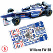 F1 Sticker Williams FW16B