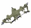 Front Axle Assembly 8ASS-P0020 Green for HG-P801 1/12 8X8 RC Military Truck C29109