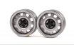 G0130KS GRC 1.9 Metal Beadlock Wheel G10 (2) Silver