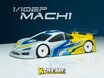 MTB0421-ETS Xtreme MACH1 1:10 Touring Car Clear Body - 0,7mm