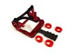 NX-061 Nexx Racing Precision CNC 7075 Round Motor Mount For 98-102 LM (Red) for Kyosho Mini-Z MR-03