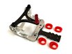NX-101 Nexx Racing Precision CNC 7075 Round Motor Mount For 98-102 LM (Silver) for Kyosho Mini-Z MR-03