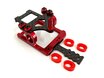 NX-103 Nexx Racing Precision CNC 7075 Square Motor Mount For 90-94 RM (Red) for Kyosho Mini-Z MR-03