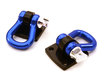 REALISTISCHE 1/10 BOW SHACKLE FÜR OFFROAD TRAIL ROCK CRAWLING C26929BLUE - INTEGY