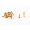 RP-0194 - RUDDOG 5mm Gold Plug Male (10pcs)