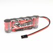 RP-0428 RUDDOG 1600mAh 6.0V NiMH 2/3A Straight Receiver Pack