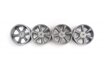 SM/GT604S Speedmind 6 Spokes Wheel 24MM Silver 0-Offset