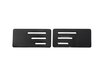 SMJ1323 SMJ WING ENDPLATE with SLIT for 1/10 TC (Black/0.5mm/2pcs)