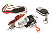 T10 REALISTISCHE HIGH TORQUE MEGA WINCH MIT FERNBEDIENUNG FÜR SCALE ROCK CRAWLER 1/10 GRÖSSE C25875SILVER - INTEGY