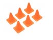 Top-Shelf Hobby Drift Pylons (Cones) 6er Pack Orange - TSH-CP02