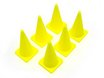 Top-Shelf Hobby Scale Accessories - Drift Pylons (Cones) 6pcs Pack Yellow - TSH-CP01