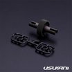 US88145 - Usukani 7075 Aluminum Integrated Rear Solid Axle Set for Usukani D3T